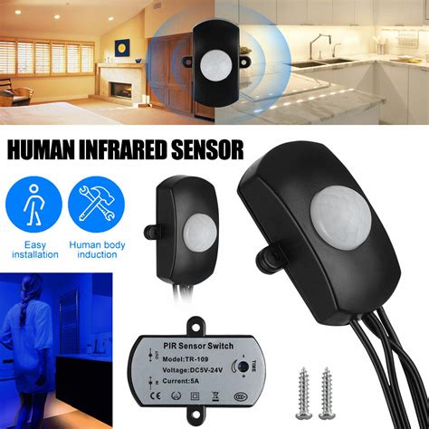 Cm V V Pir Infrared Ray Motion Sensor Switch Usb Dc Led Detector