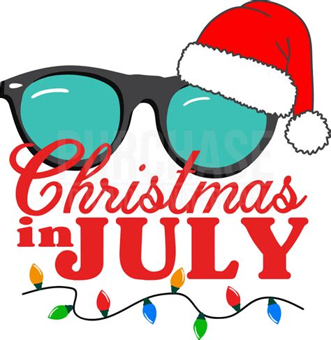 Christmas In July Clipart Festive Holiday Graphics For Summer Celebrations