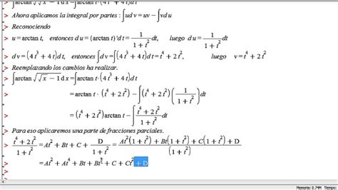 Ejemplos De Integración Metodo De Integración Por Partes Youtube