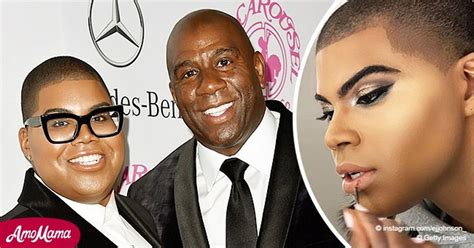 Magic Johnsons Younger Son EJ Is Charting His Own Path in Fashion and