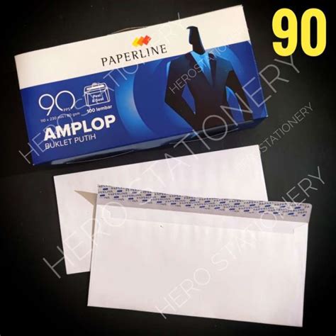 Jual Amplop Putih Polos Paperline No Lembar Di Seller