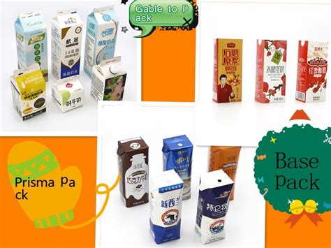 China Sterilized Packaging Box for Milk and Beverage - China Aseptic ...
