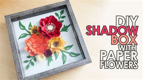 Diy Shadow Box Flower Shadow Box Shadow Box Frames Paper Flower Hot Sex Picture