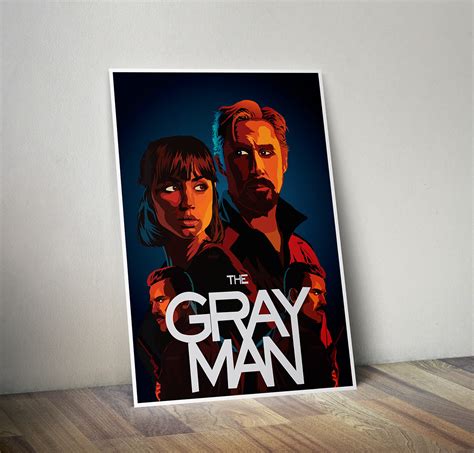 The Gray Man Movie Poster Design On Behance