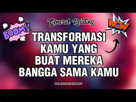 Inilah Transformasi Kamu Yang Buat Mereka Bangga Sama Kmukini Km