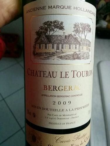 Ch Teau Le Touron Cuv E Prestige Bergerac Vivino Us