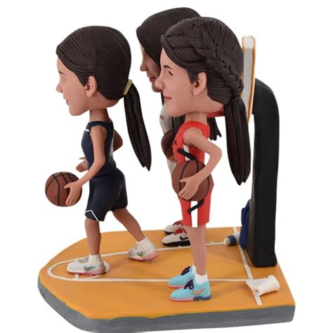 Female Bobbleheads Custom Basketball Players Bbobbler