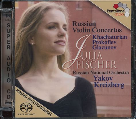 【やや傷や汚れあり】★sacd★ ユリア・フィッシャー《ロシアのヴァイオリン協奏曲集》 ハチャトゥリアン プロコフィエフ グラズノフの落札情報