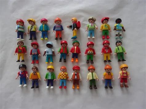 Lot De Playmobil Personnages Enfants Garcons Garconnets Eur