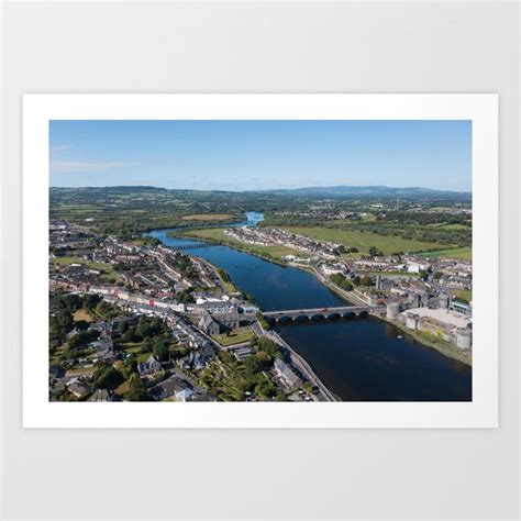 Limerick city Ireland Art Print by 4H4 PH | Society6