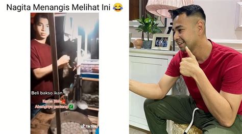 Viral Tukang Bakso Mirip Raffi Ahmad Papa Rafathar Kalau Ketemu