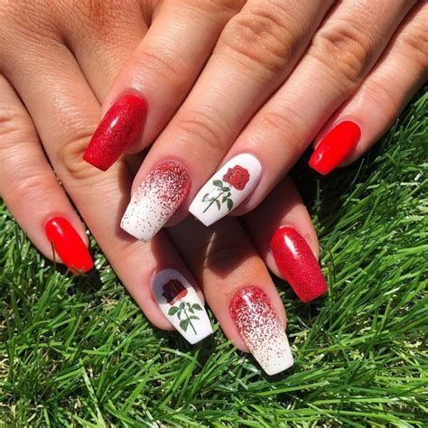 25 Rose Nail Art To Adorn Your Pretty Nail Naildesigncode