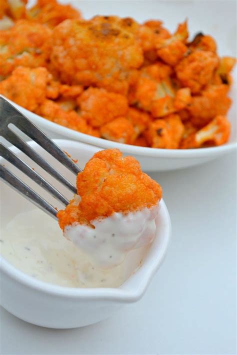 Healthy Buffalo Cauliflower Bites Recipe Healthy Buffalo Cauliflower Baked Cauliflower Bites