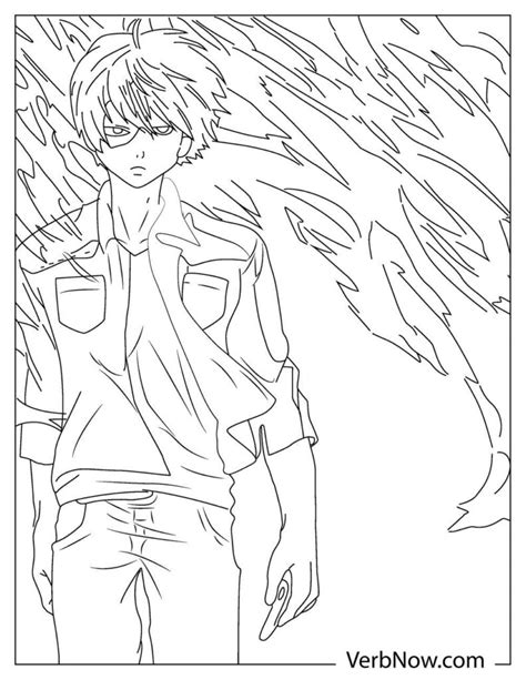 Free TODOROKI Coloring Pages & Book for Download (Printable PDF) - VerbNow