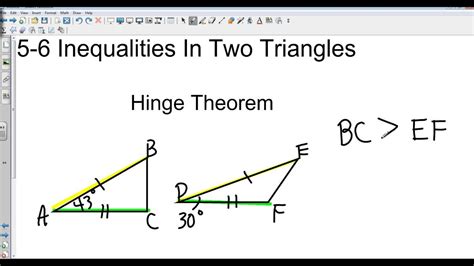 How To Solve Triangle Inequalities