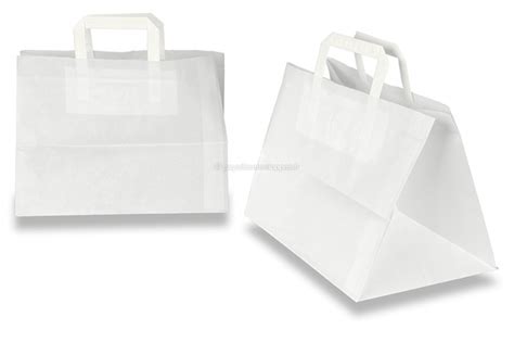 Sacs Papier Kraft Avec Anses Plates Paysdesenveloppes Fr