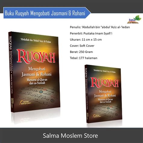 Jual Buku Ruqyah Mengobati Jasmani Rohani Pustaka Imam Syafii