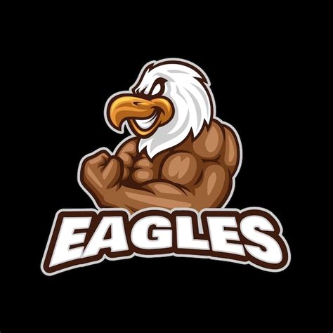 Premium Vector Eagle Mascot Logo