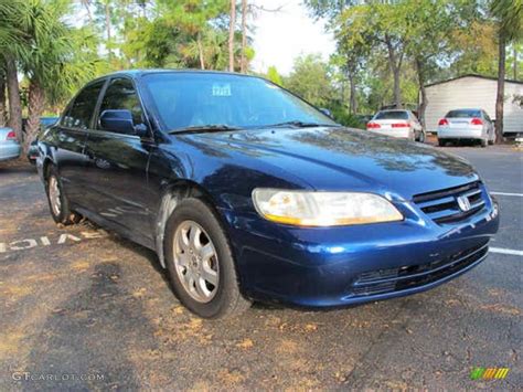 2002 Eternal Blue Pearl Honda Accord Ex Sedan 44394505 Photo 4