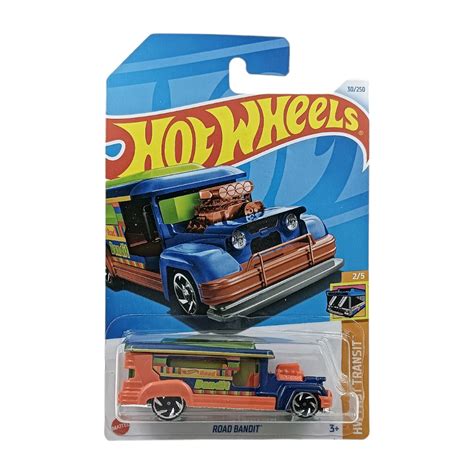 Hot Wheels Road Bandit Bus Biru Orange Fast Transit C 2024 Lazada Indonesia