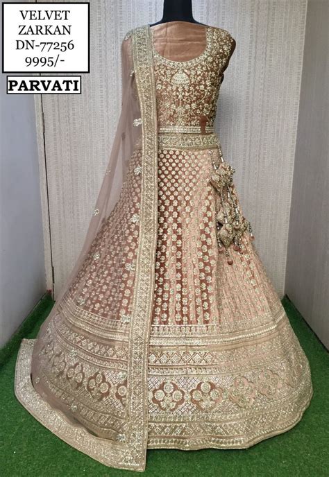 Velvet Malty Designer Bridal Wear Lehenga Choli At Rs 9995 In Surat