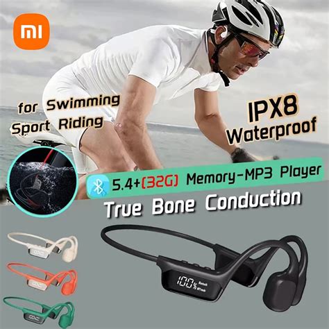 Xiaomi Bone Conduction Earphone Ipx Waterproof Headset For Swimming