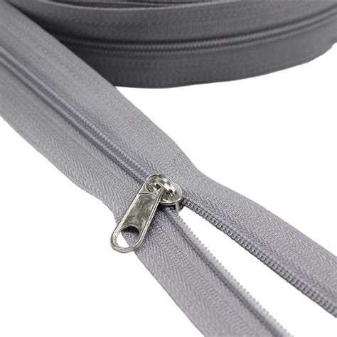 Amazon Yahoga Grey Nylon Coil Zippers By The Yard Bulk Yards