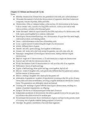 BIOL 1100 Principles Of Biology I Study Guide Chapters 4 6 Cells Are