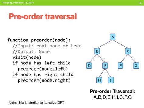 PPT Tree Properties And Traversals PowerPoint Presentation Free