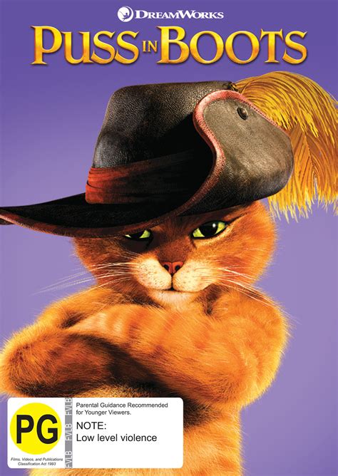 Puss In Boots Dvd Cover