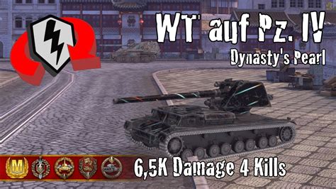 Waffentr Ger Auf Pz Iv K Damage Kills Wot Blitz Replays Youtube