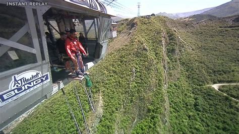 Aj Hackett Nevis Bungy Jump New Zealand S Highest Bungy M Youtube