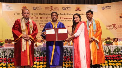 Ignou Rc Delhi 3 News And Events Latest Ignou 35th Convocation