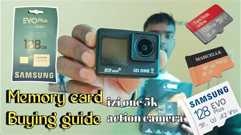 How To Buying Memory Card Use Izi One Camera 5k Plus IziOnePlus YouTube