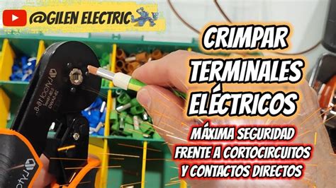 C Mo Crimpar Terminales Y Punteras Crimpadora De Puntas Para Cables