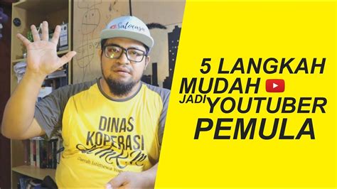 Cara Menjadi Youtuber Pemula Simak Cara Sukses Jadi Konten Riset