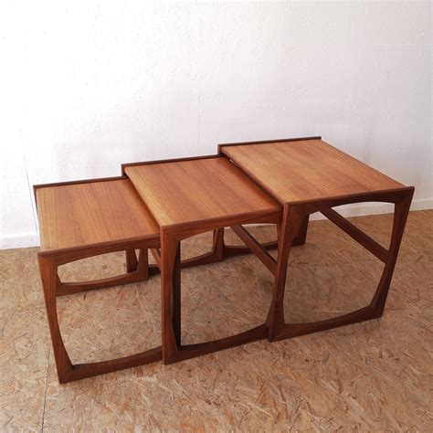 Tables Basses Gigognes Teck Ann Es C Te Vintage