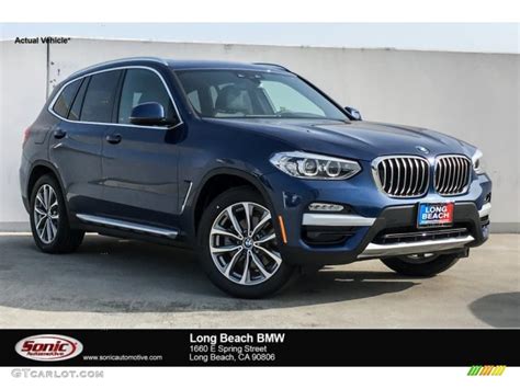 2019 Phytonic Blue Metallic Bmw X3 Sdrive30i 131244976 Car Color Galleries