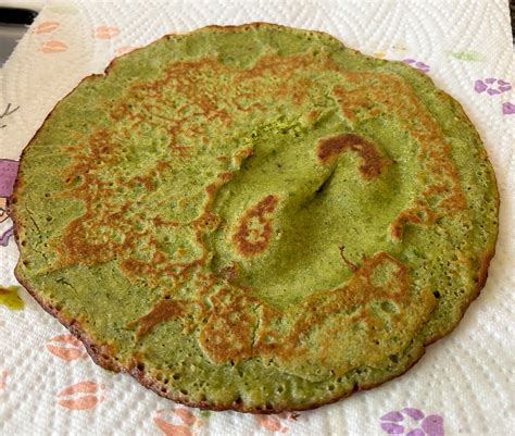 Pfannkuchen Aus Kichererbsenmehl Hafermilch Und B Rlauch Flickr