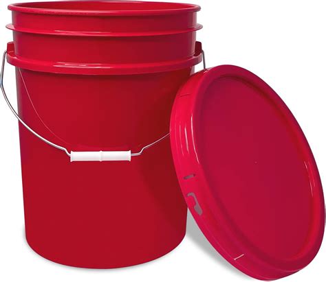 5 Gallon Plastic Bucket With Airtight Lid I Food Grade