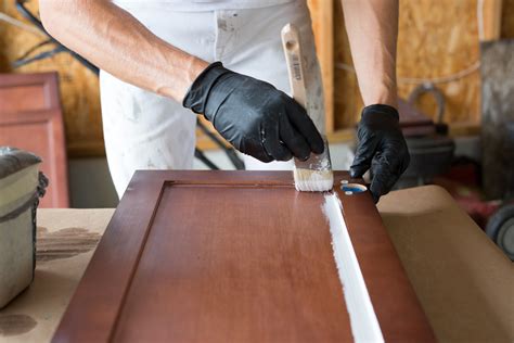 Do You Have To Sand Down Wood Cabinets Before Painting At Mabel