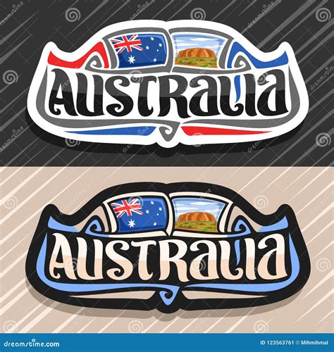 Vector logo for Australia editorial photo. Illustration of reserve ...