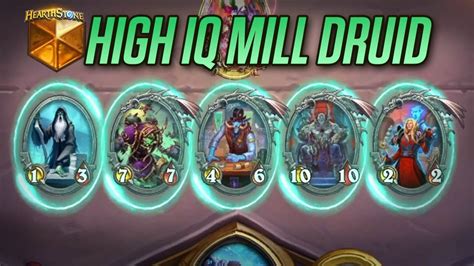 Mill Druid The Iq Deck Savjz Hearthstone Youtube