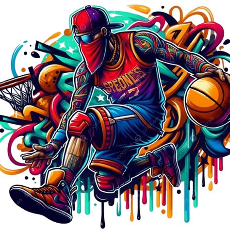 Basketball Graffiti Art Wallpaper