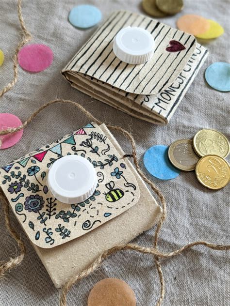 Upcycling Idee Tetrapack Portemonnaie Basteln Lavendelblog