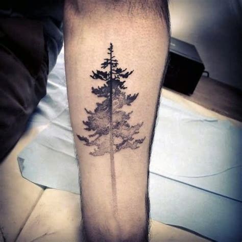 Tree Tattoos Black And Grey