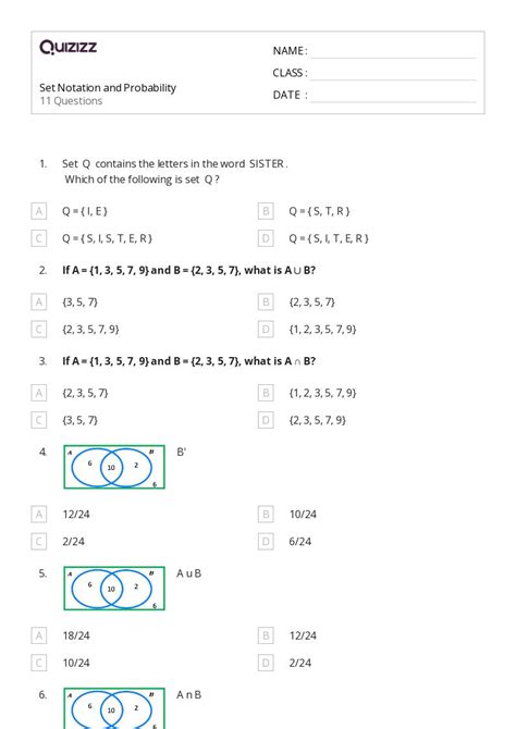 50+ Probability worksheets for 2nd Year on Quizizz | Free & Printable