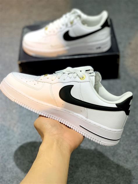 Dq7658 100 Nike Air Force 1 Low 07 Lv8 40th Anniversary White Black Weirdkos Sneakers