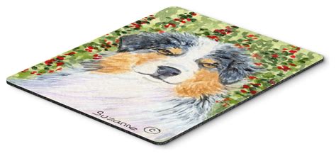 Australian Shepherd Mouse Pad Hot Pad Trivet Contemporary Desk Accessories By The Store