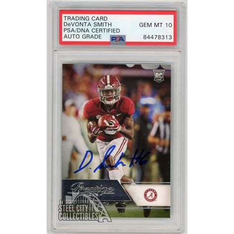 Devonta Smith Panini Chronicles Prestige Draft Picks Auto Rookie